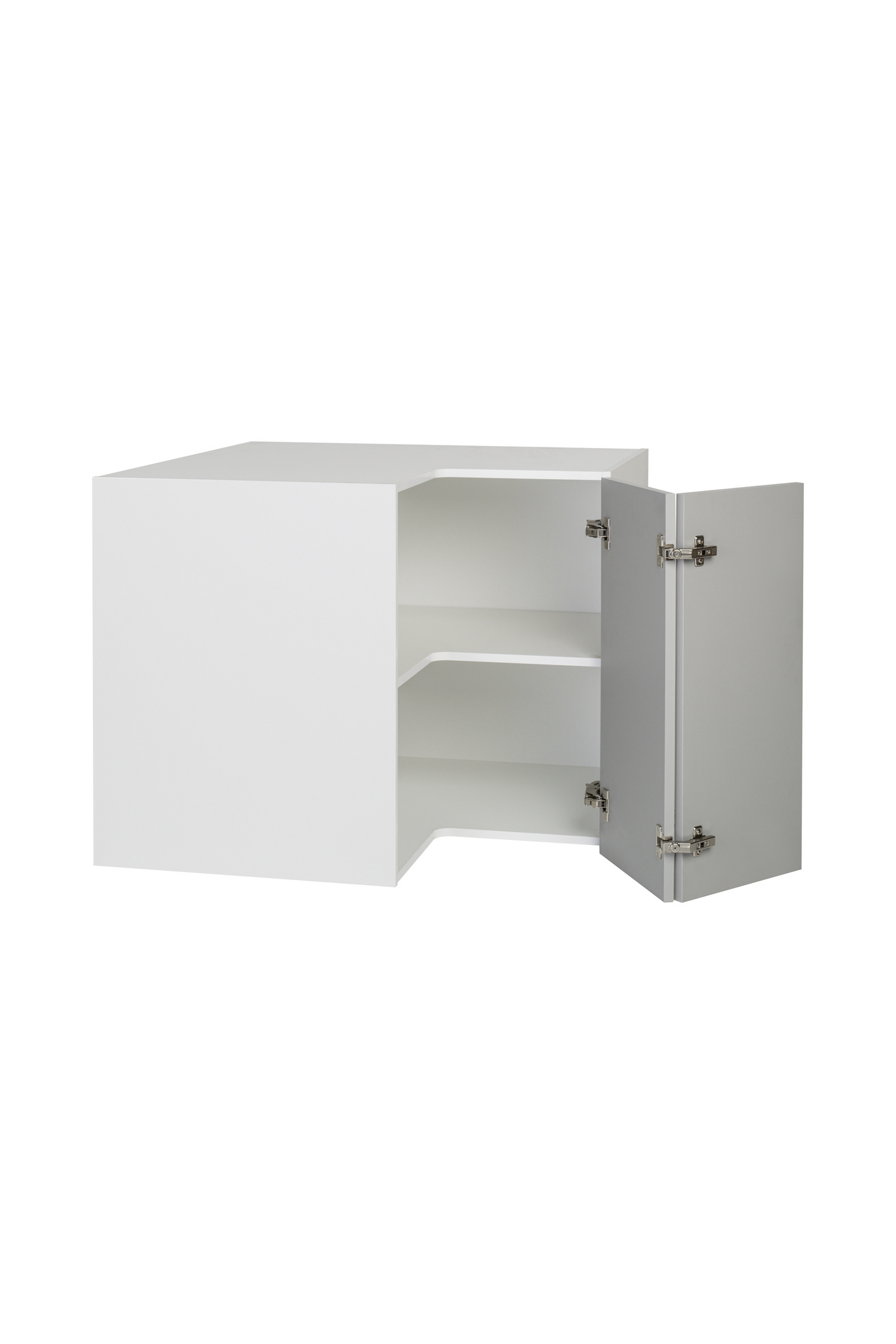 Alakulmakaappi Cello Keittiö 90x90cm hyllyllä