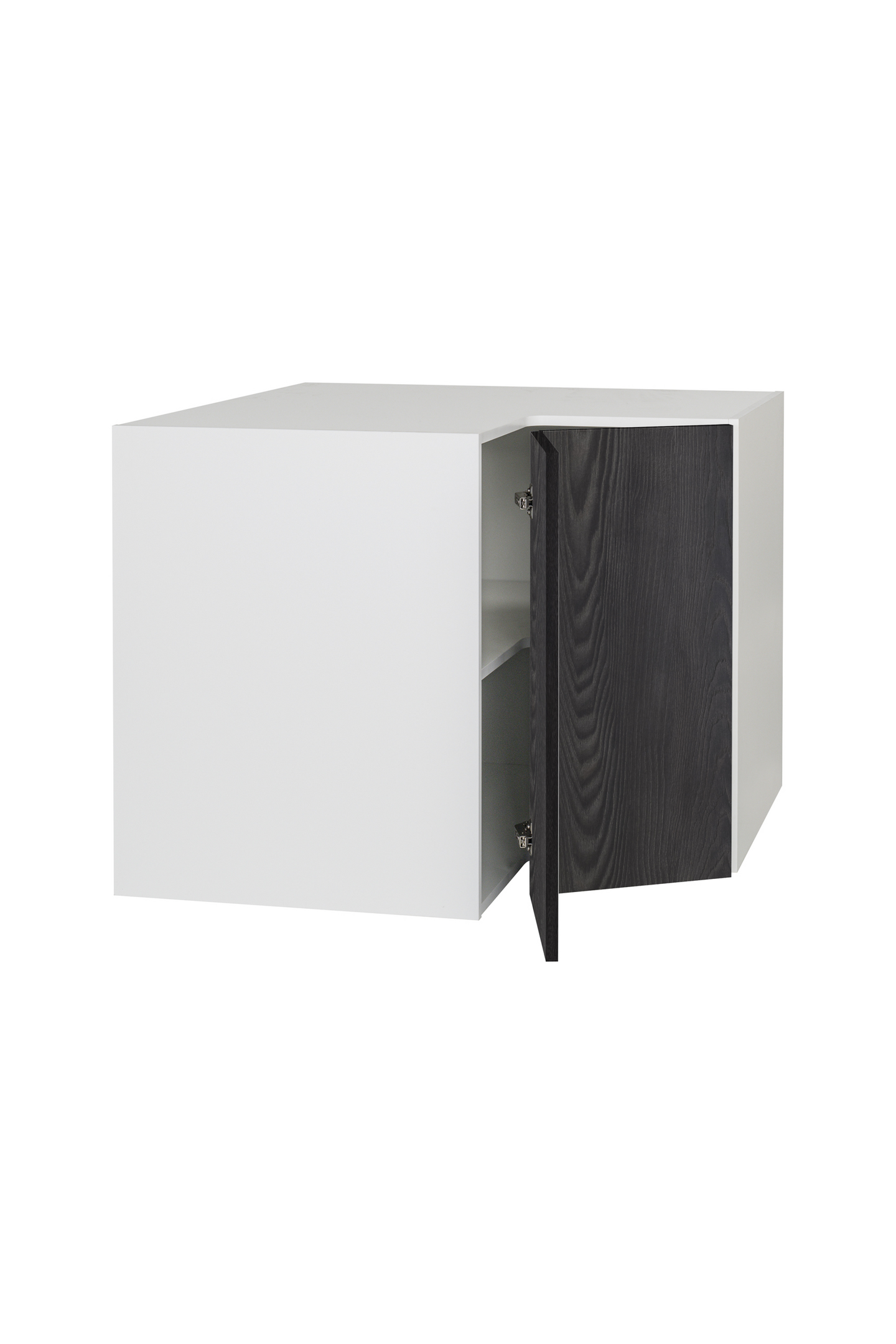 Alakulmakaappi Cello Kuusela 90x90cm hyllyllä