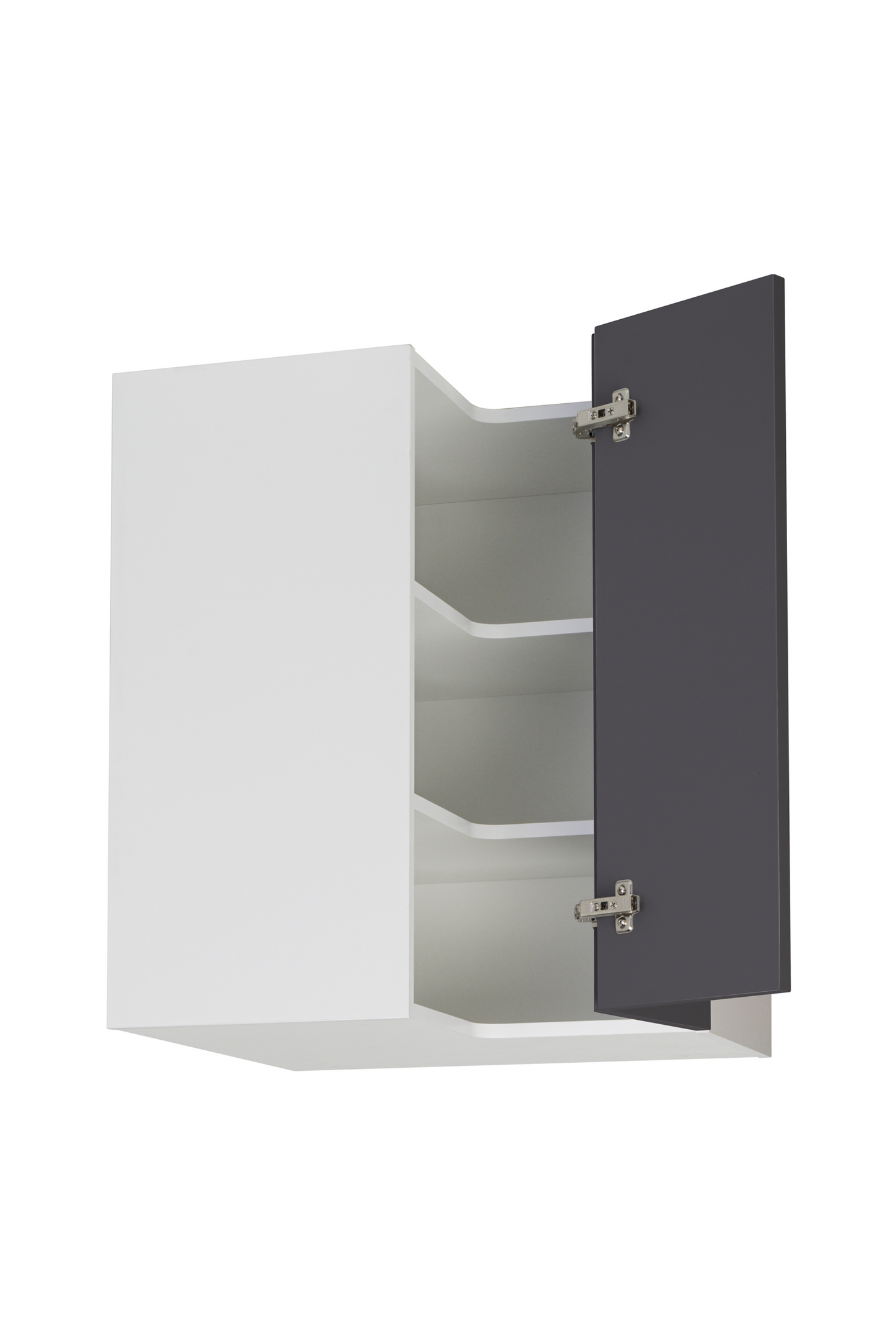 Seinäkulmakaappi Cello Keittiö 70,4cm 2 ovella