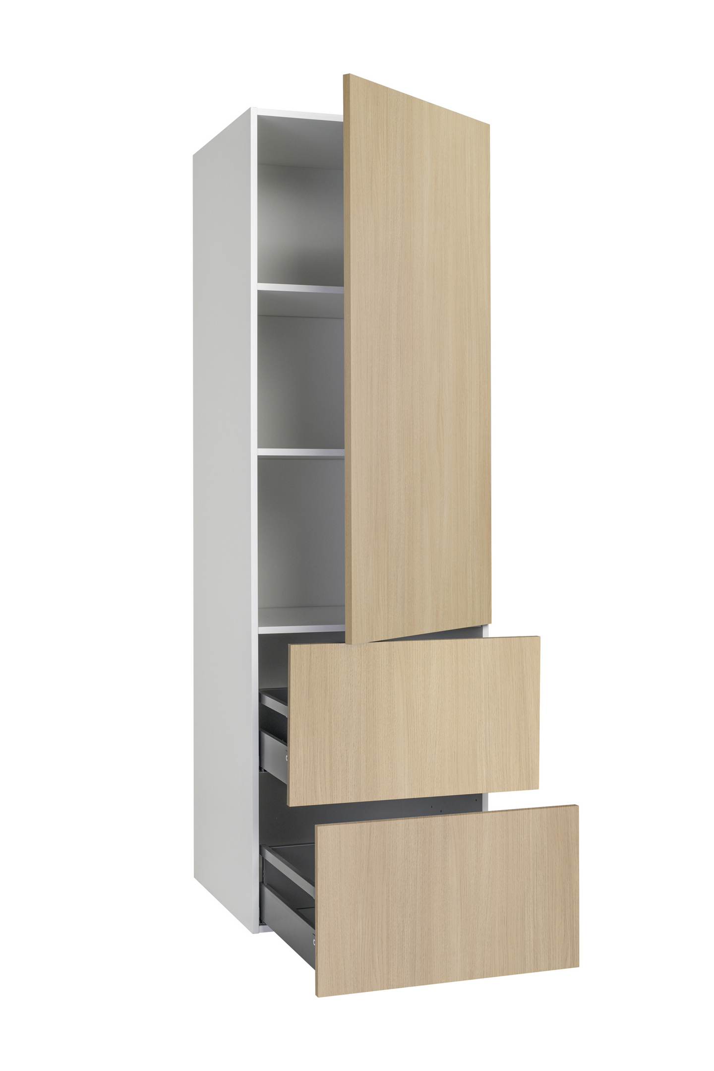 Hyllykomero Cello Keittiö 192cm 2 laatikolla