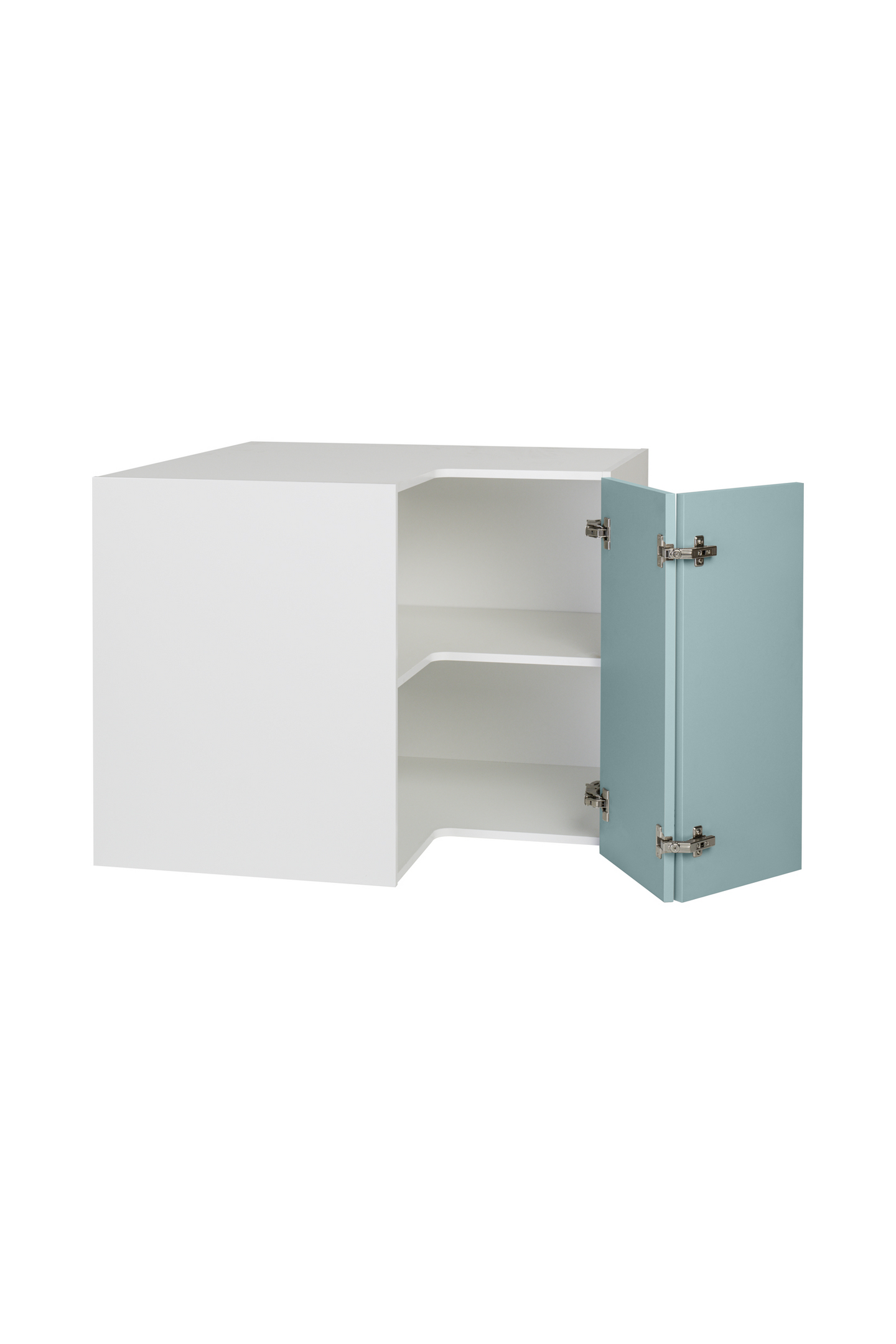 Alakulmakaappi Cello Keittiö 90x90cm hyllyllä