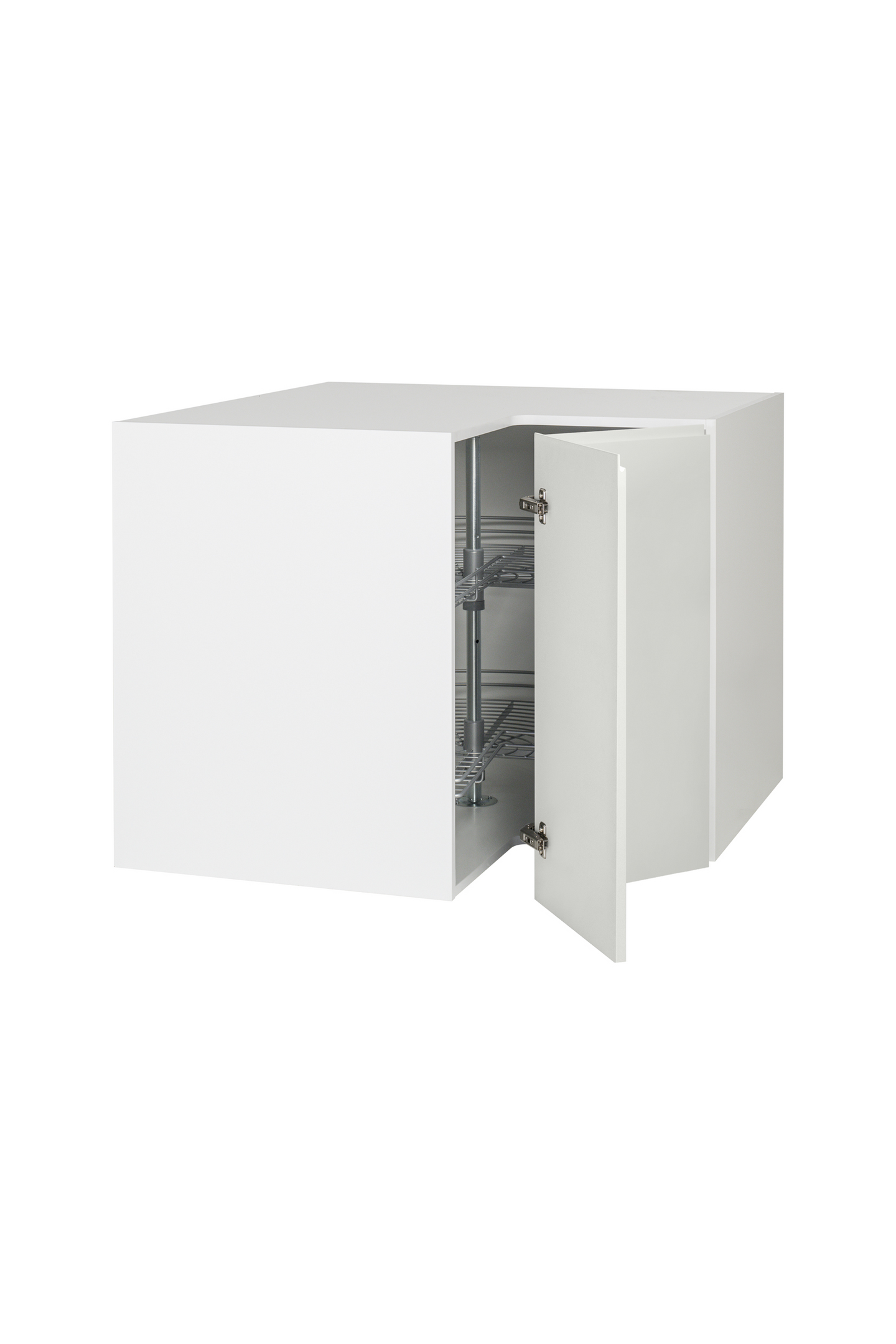 Alakulmakaappi Cello Keittiö 90x90cm lankakarusellilla