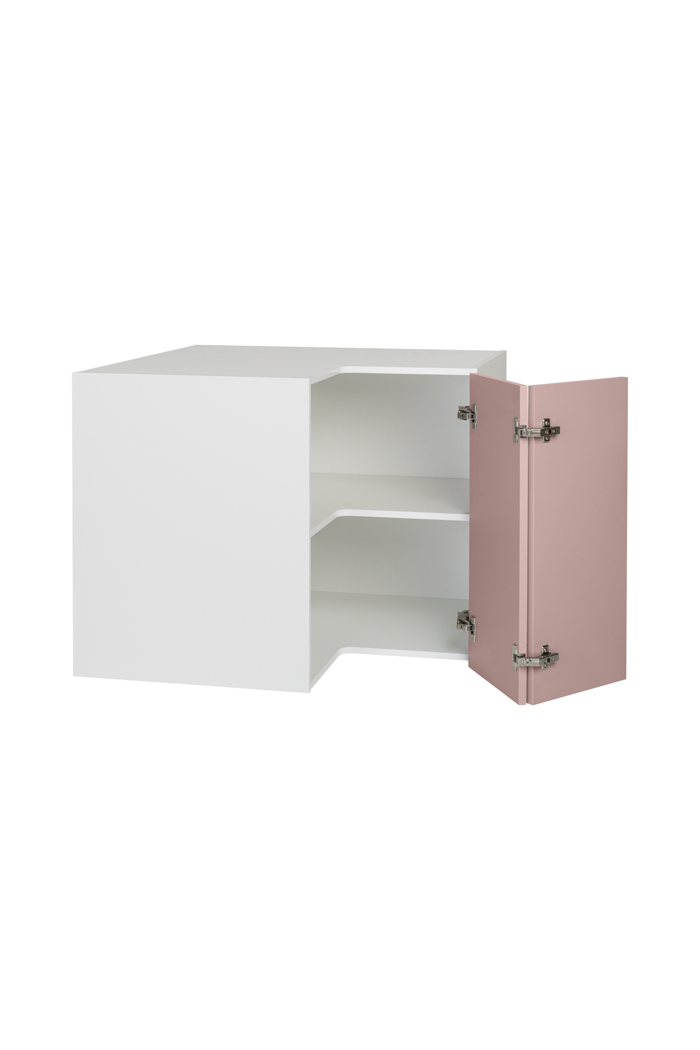 Alakulmakaappi Cello Keittiö 90x90cm hyllyllä