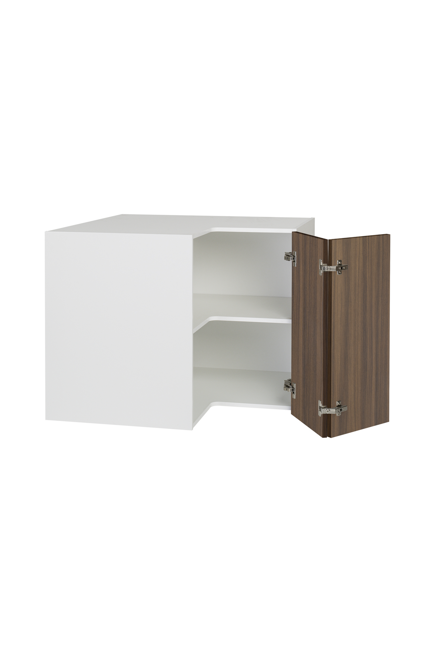 Alakulmakaappi Cello Keittiö 90x90cm hyllyllä