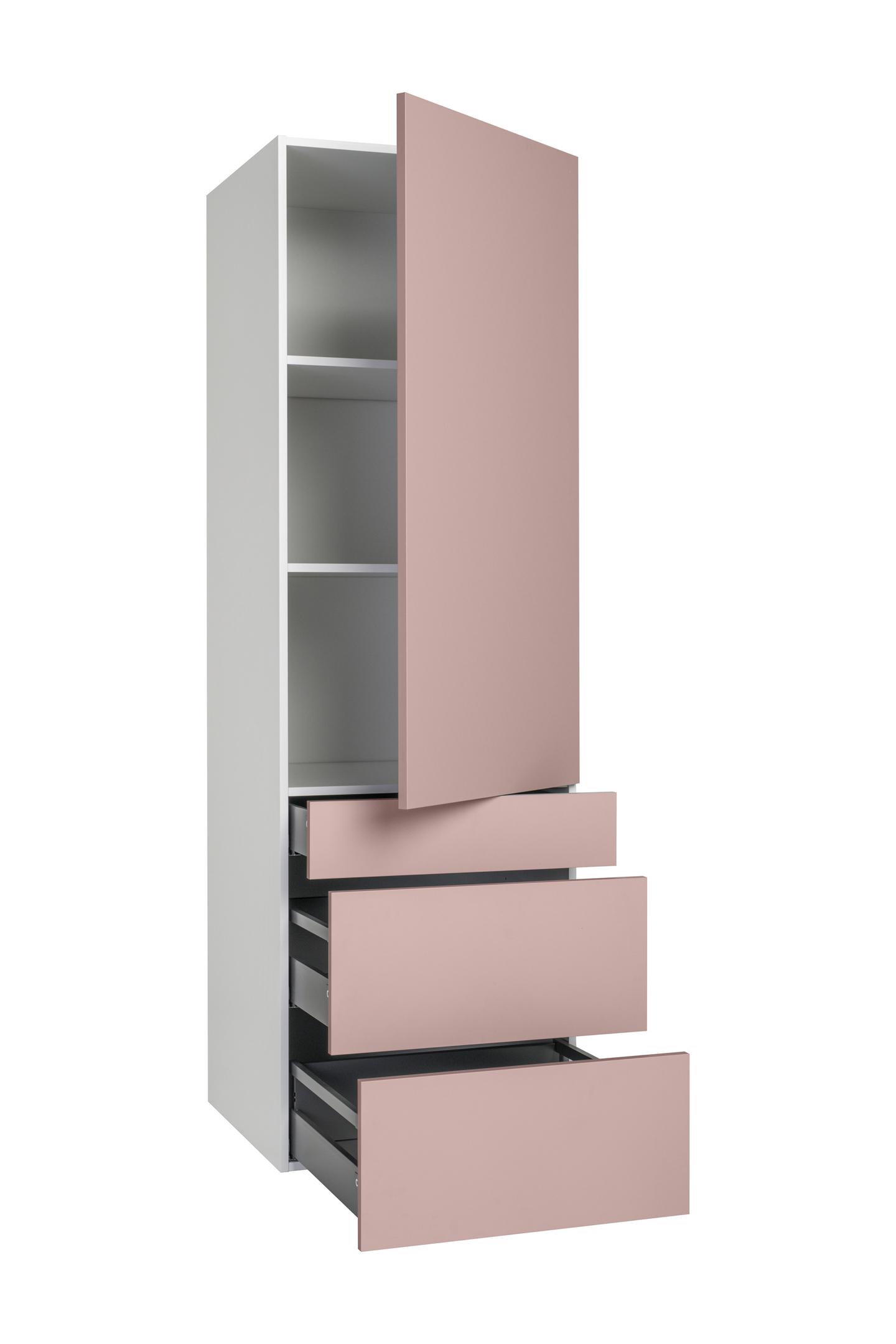 Hyllykomero Cello Keittiö 192cm 3 laatikolla