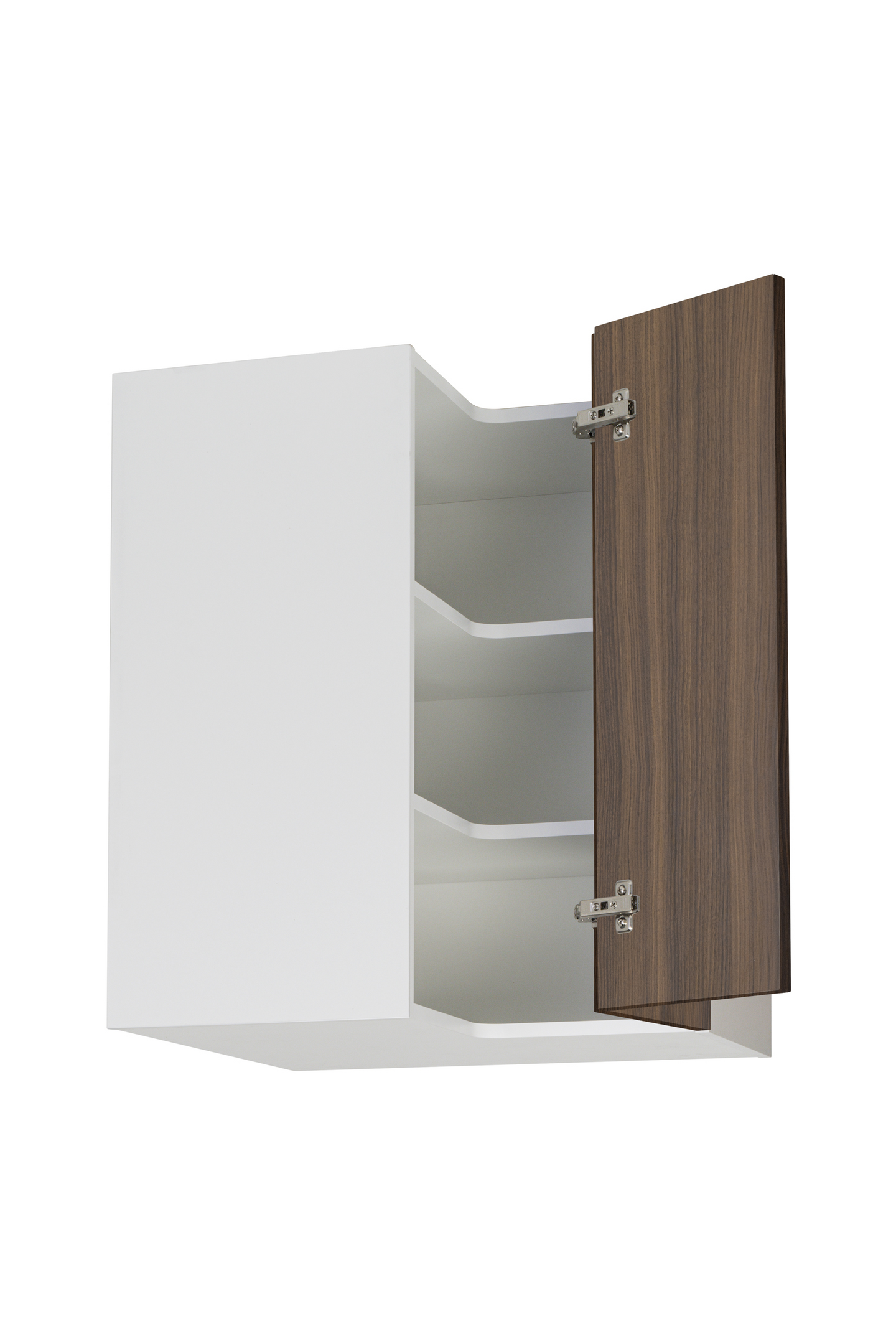 Seinäkulmakaappi Cello Keittiö 70,4cm 2 ovella