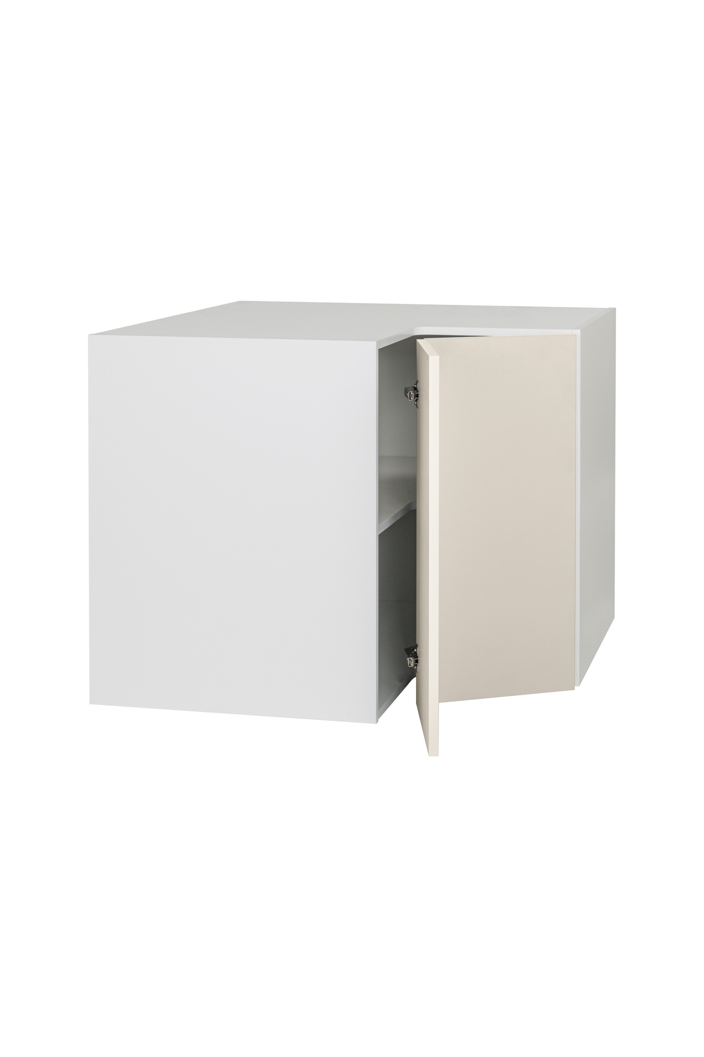 Alakulmakaappi Cello Keittiö 90x90cm hyllyllä