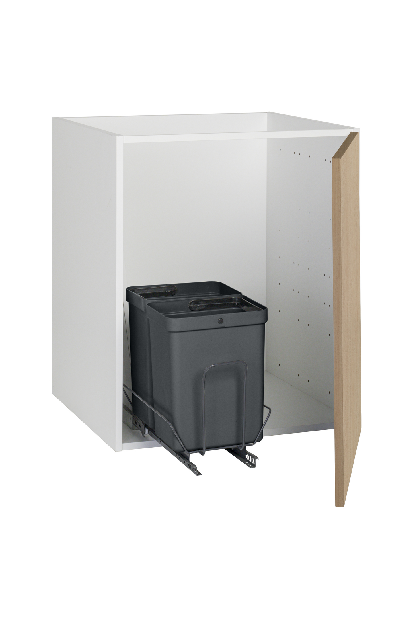 Jätekaappi Cello Keittiö 71cm jätevaunulla