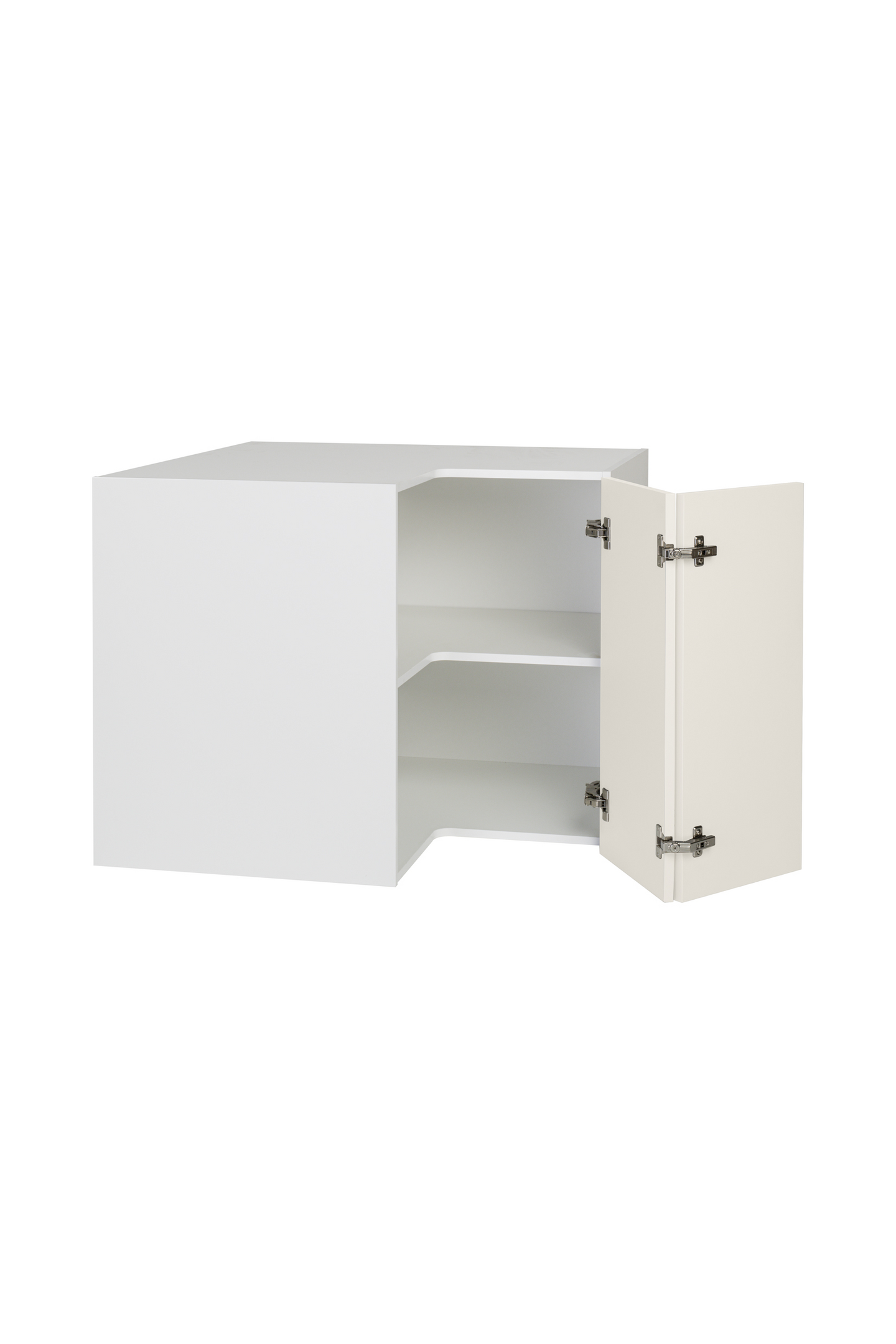 Alakulmakaappi Cello Keittiö 90x90cm hyllyllä