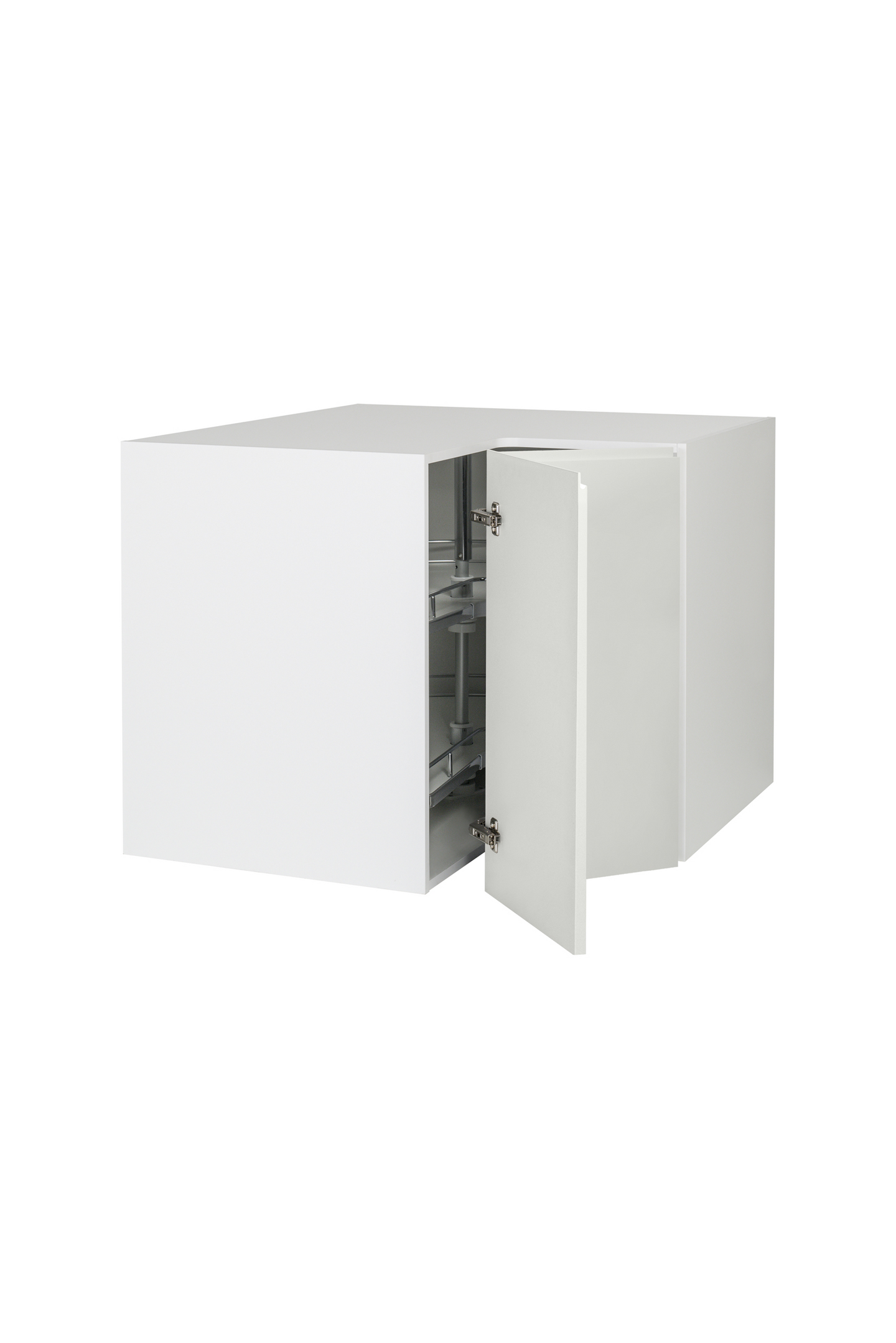 Alakulmakaappi Cello Keittiö 90x90cm levykarusellilla