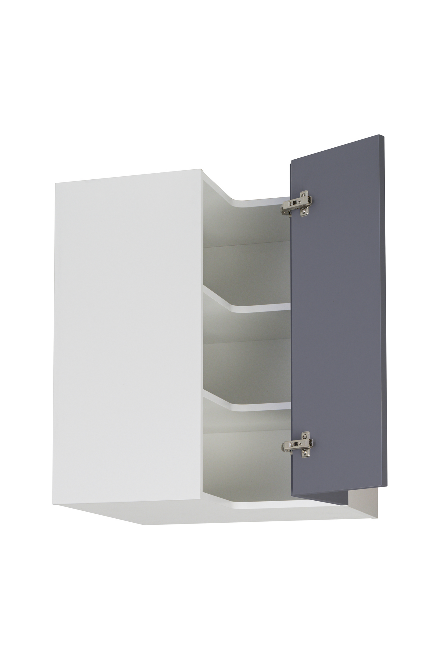 Seinäkulmakaappi Cello Keittiö 70,4cm 2 ovella