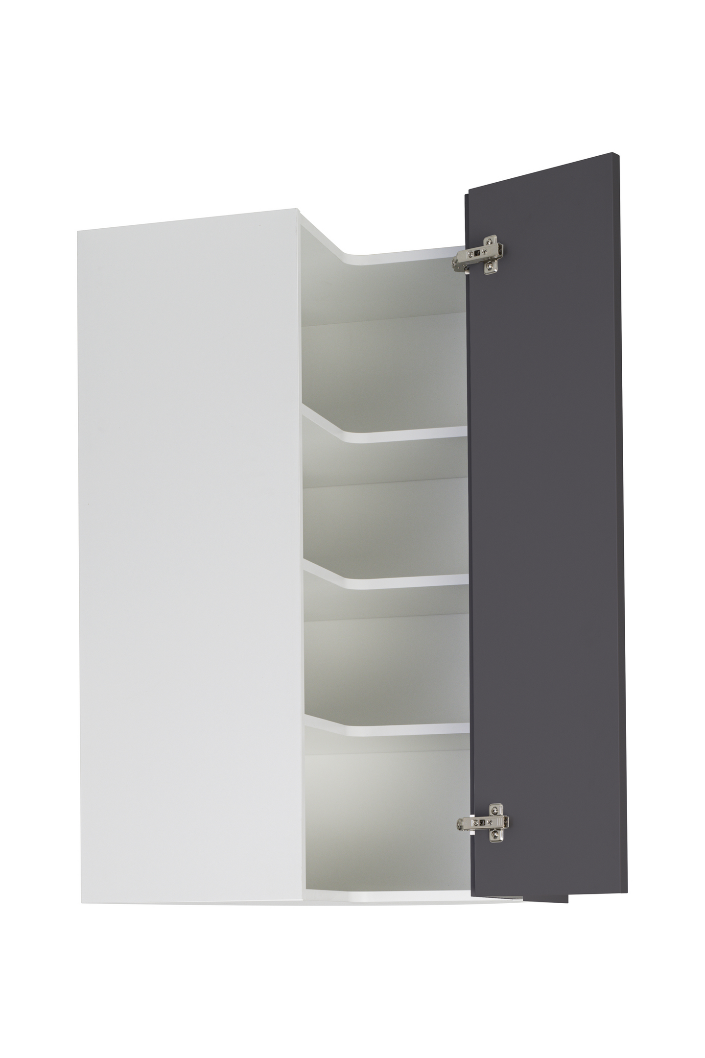 Seinäkulmakaappi Cello Keittiö 98,9cm 2 ovella