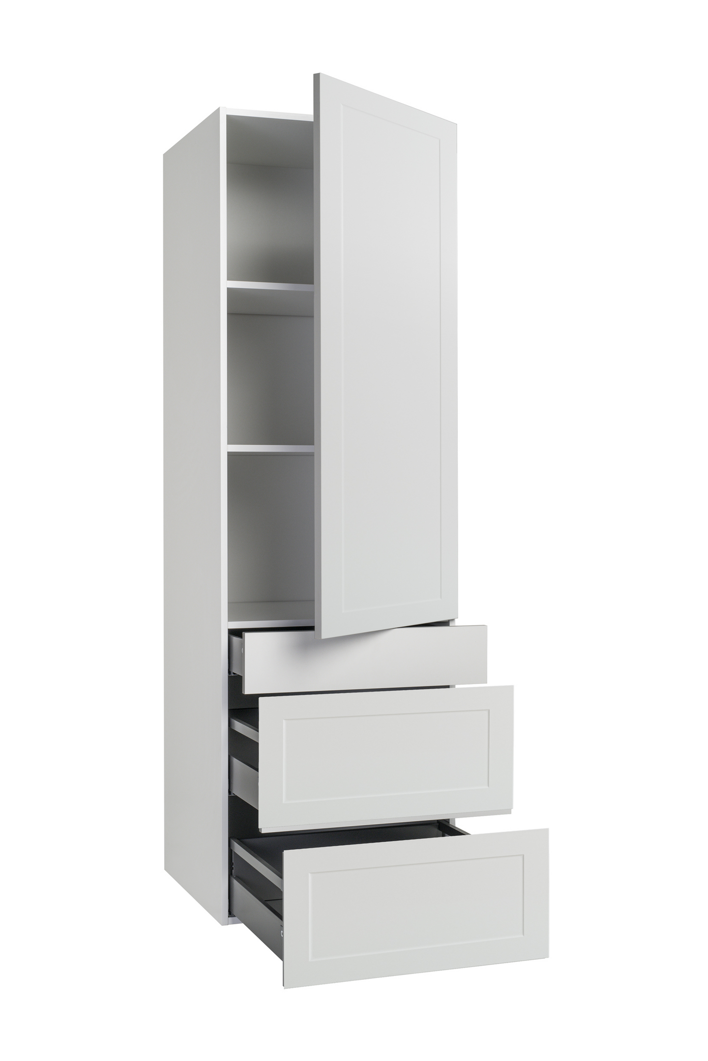 Hyllykomero Cello Keittiö 192cm 3 laatikolla