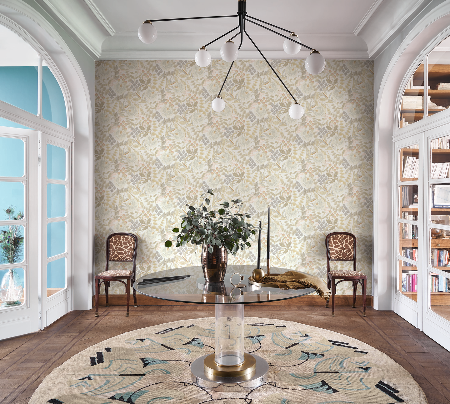 Kuitutapetti Casadeco Derby 89281005 Bloomsbury Naturel 10,05m