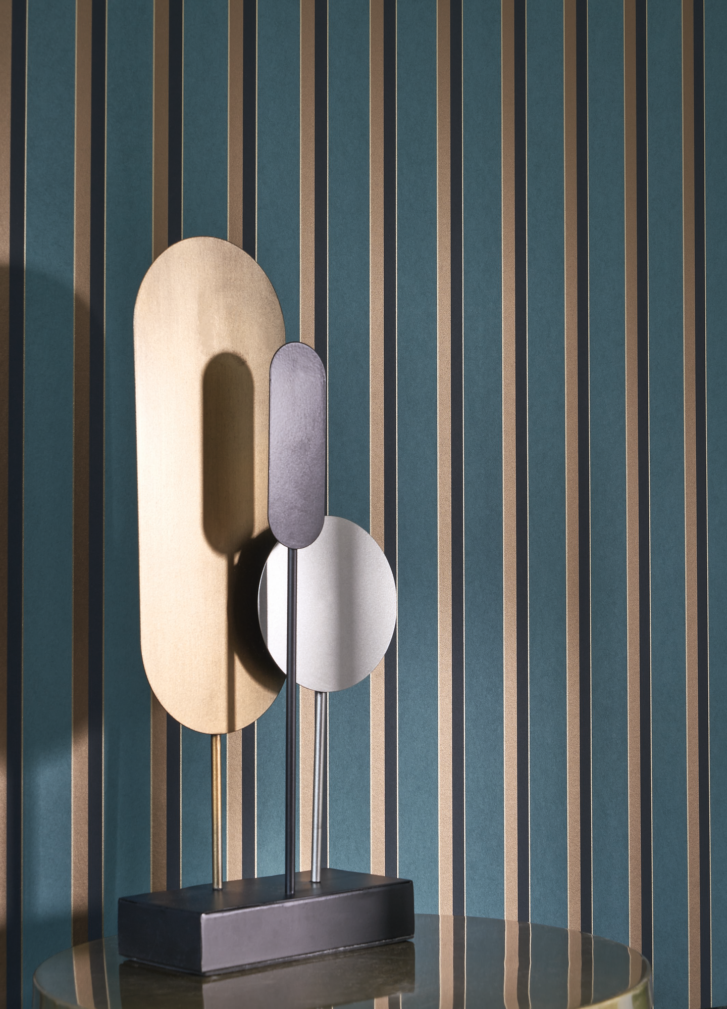 Kuitutapetti Casadeco Derby 89326687 Country Club Bleu Paon 10,05m