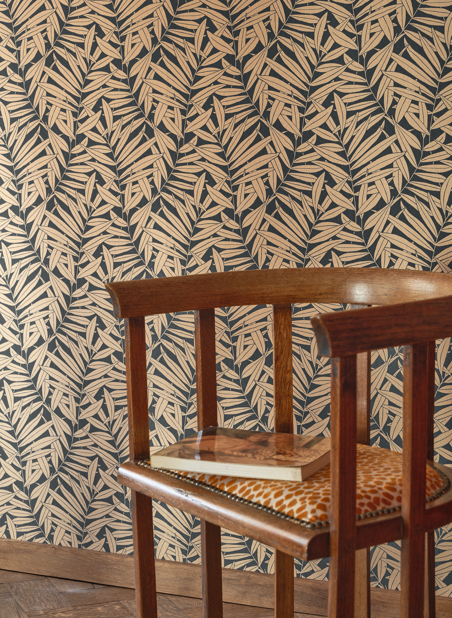 Kuitutapetti Casadeco Derby 89312877 Preston Mordore Noir 10,05m