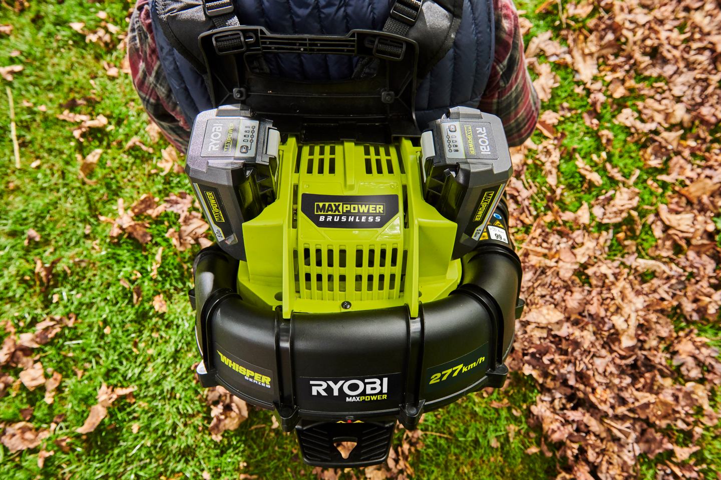 Reppupuhallin Ryobi RY36BPXB-0 36V Max Power runko