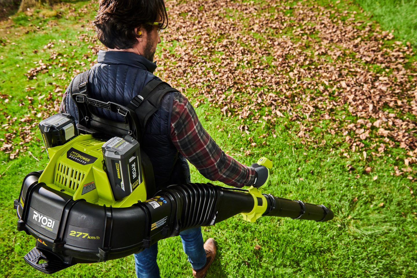 Reppupuhallin Ryobi RY36BPXB-0 36V Max Power runko