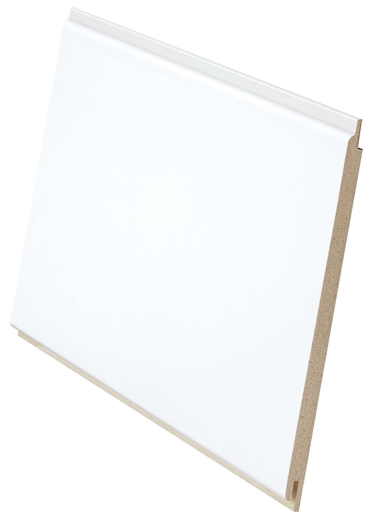 Sisustuspaneeli STP(0) 8x195x2080 PP Mdf puhdas valkoinen melamiini