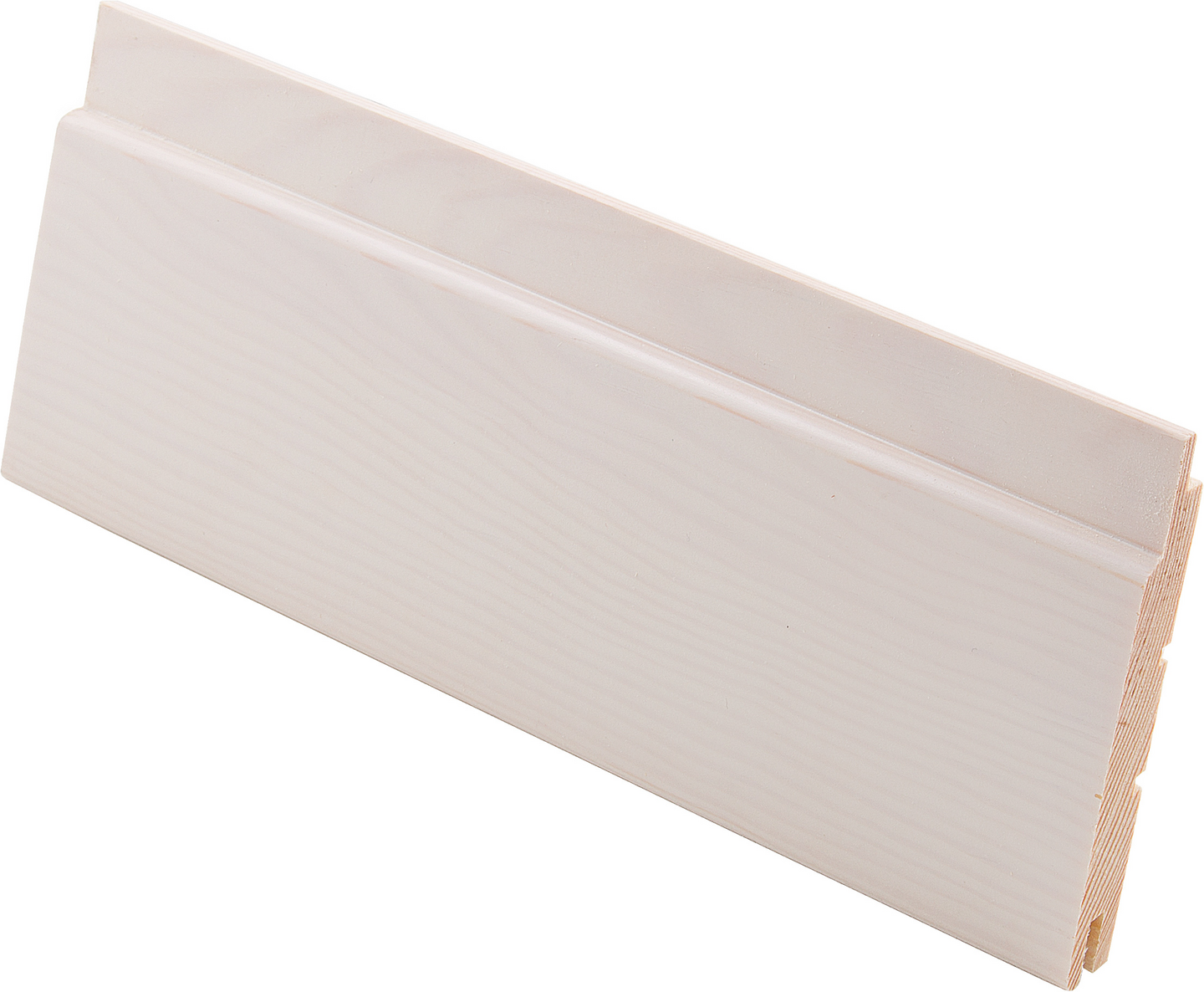 Sisustuspaneeli STP 15x95x4480 PP mänty valkolakka sormijatkettu