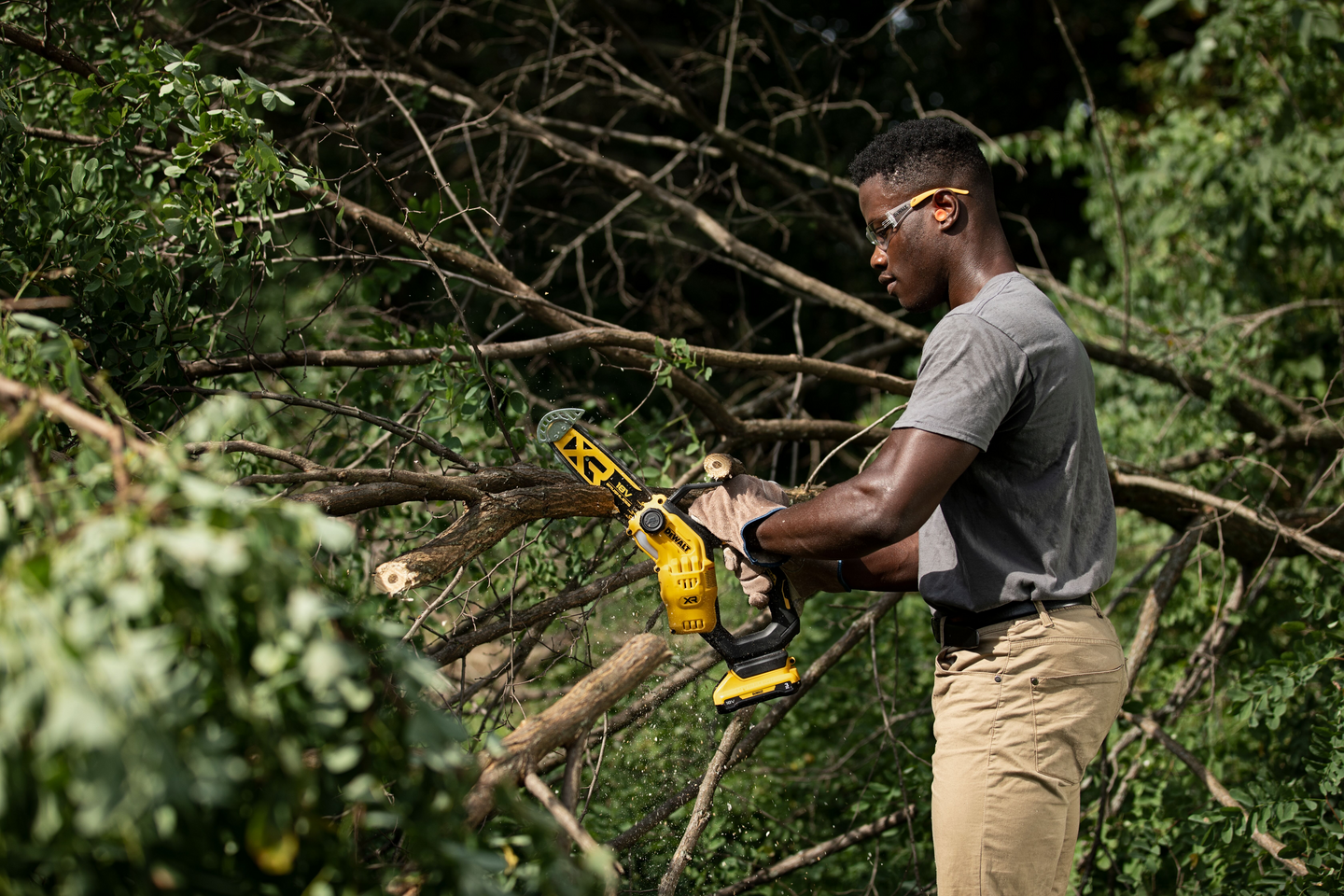 Akkuoksasaha DeWalt DCMPS520N 18V runko