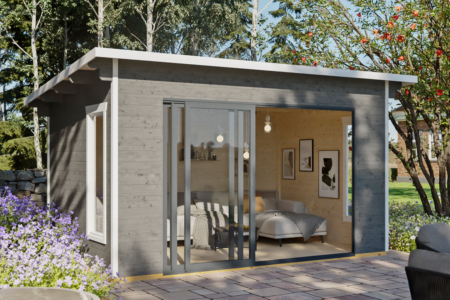 Pihatalo Cello Sundsberg 12,6m² liukuovella