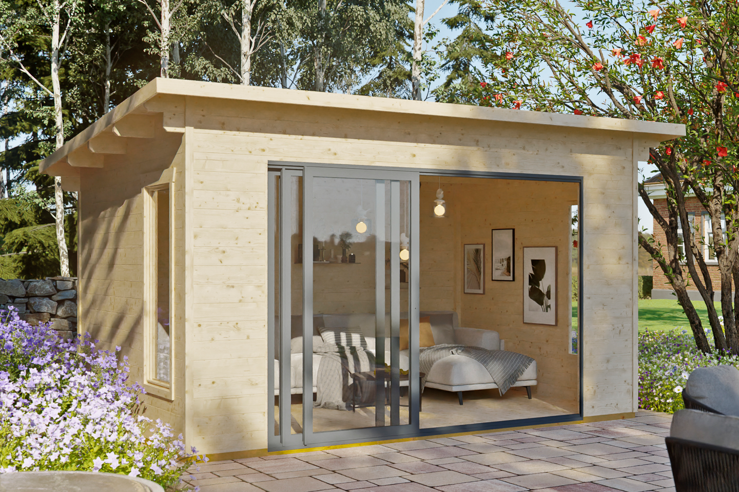 Pihatalo Cello Sundsberg 12,6m² liukuovella