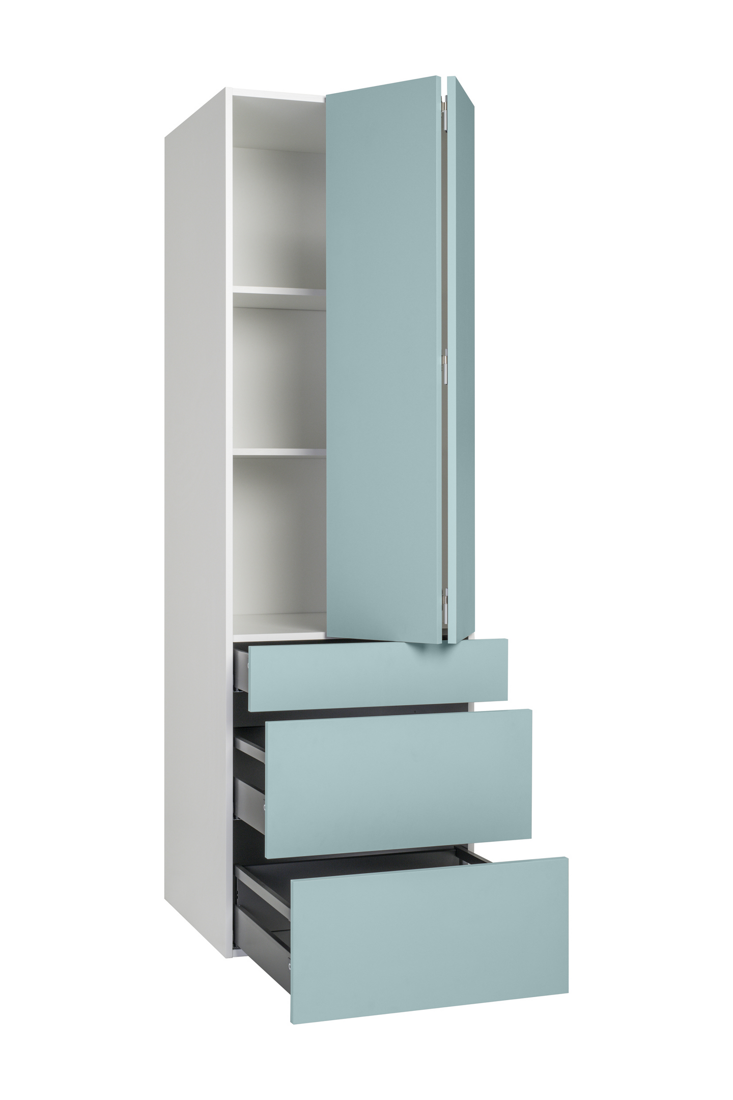 Aamiaiskaappi Cello Keittiö 192cm 3 laatikolla oikeakätinen