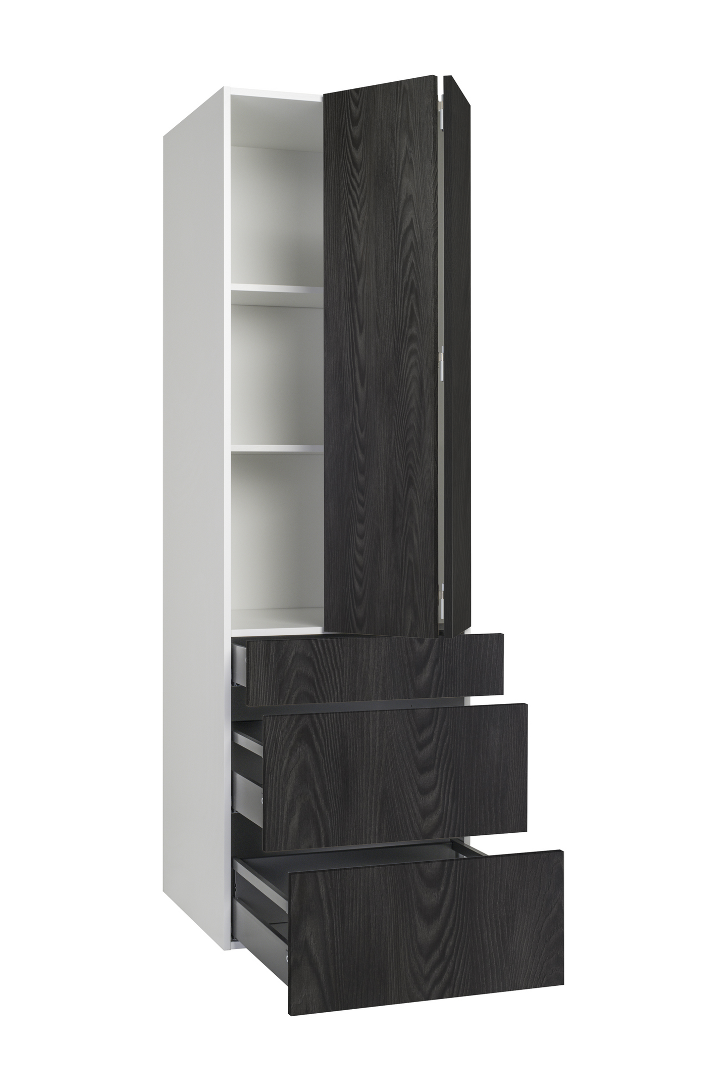 Aamiaiskaappi Cello Keittiö 192cm 3 laatikolla oikeakätinen