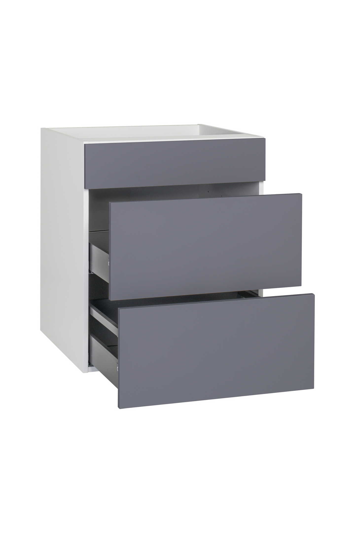 Combohob-kaappi Cello Keittiö 71cm 2 laatikolla ja peitelevyllä