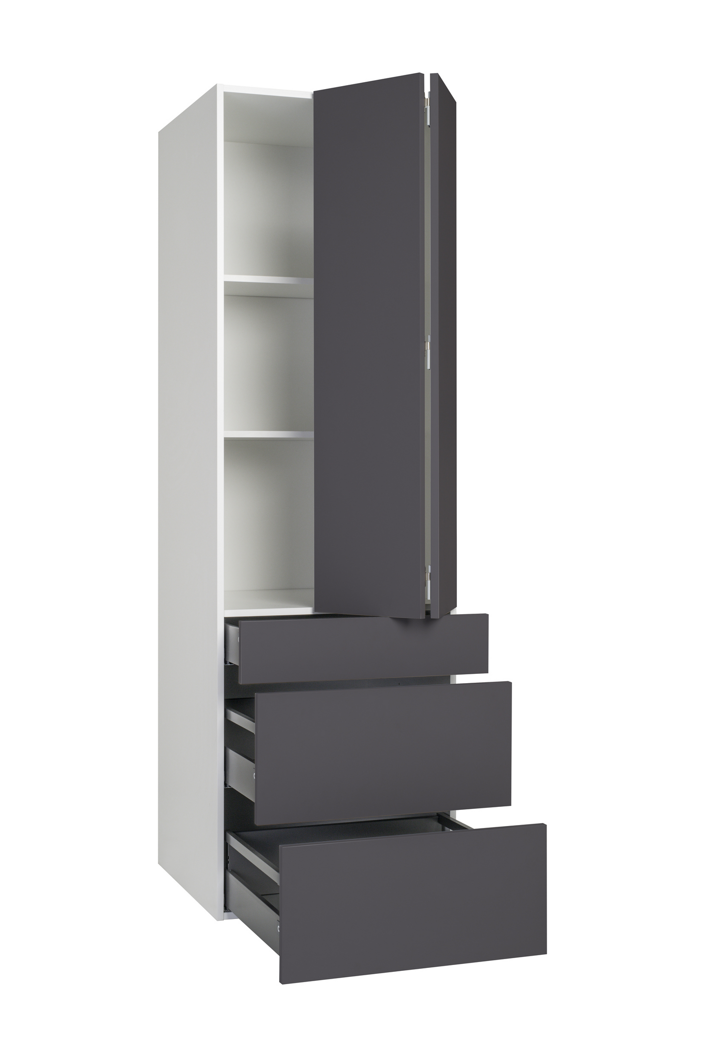 Aamiaiskaappi Cello Keittiö 192cm 3 laatikolla oikeakätinen