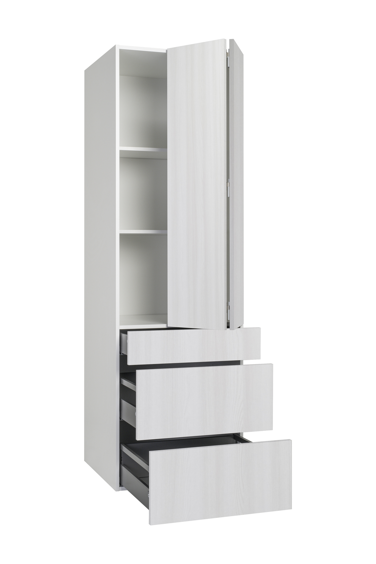 Aamiaiskaappi Cello Keittiö 192cm 3 laatikolla oikeakätinen