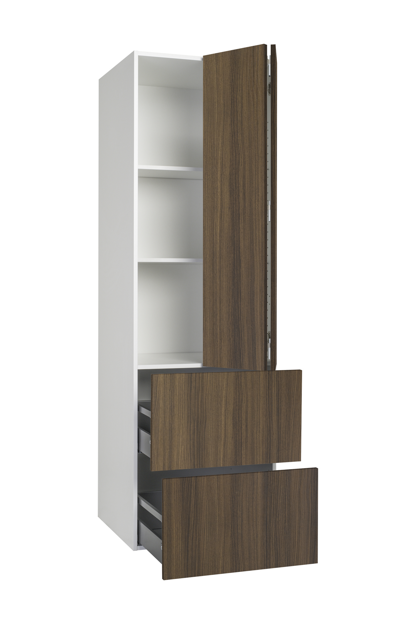 Aamiaiskaappi Cello Keittiö 192cm 2 laatikolla oikeakätinen