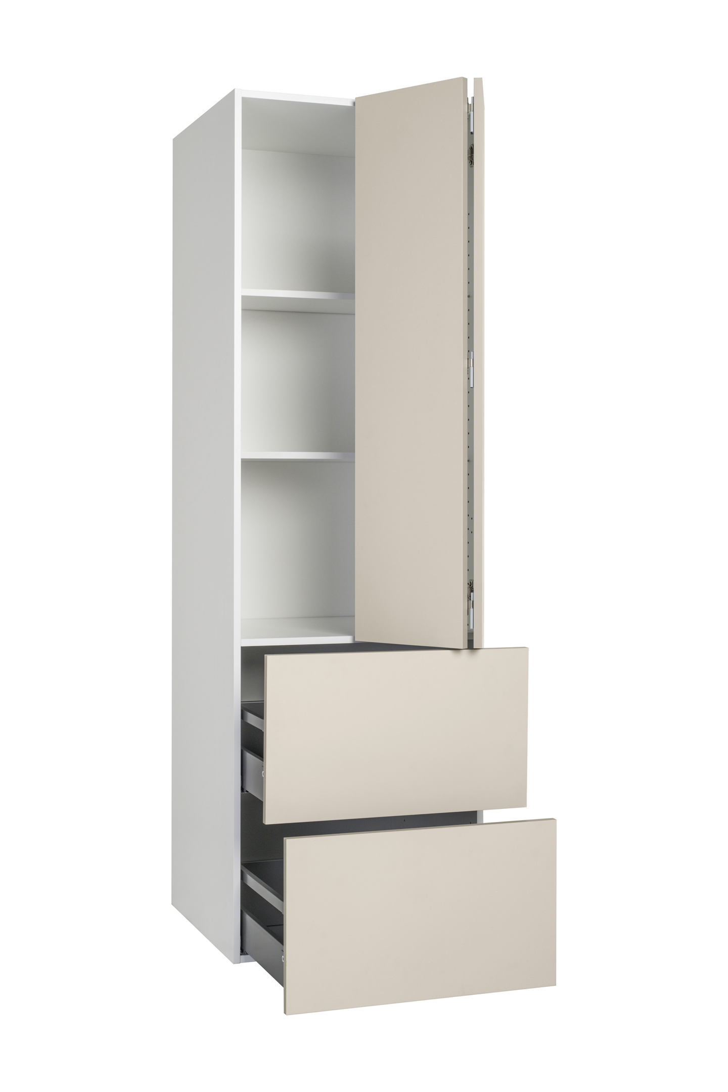 Aamiaiskaappi Cello Keittiö 192cm 2 laatikolla oikeakätinen