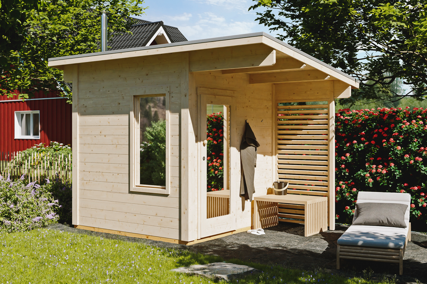 Pihasauna Goodiy Kastrup 5m² + 2,5m²