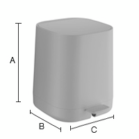 Poljinastia Beslagsboden 4l valkoinen BX575