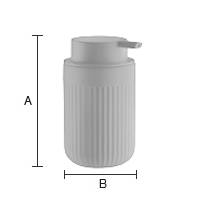 Saippua-annostelija musta Beslagsboden BB561