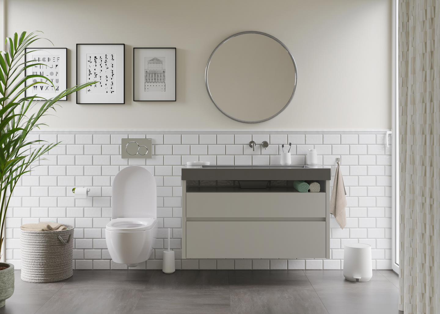 Poljinastia Beslagsboden 4l valkoinen BX574