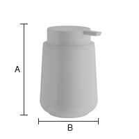 Saippua-annostelija musta Beslagsboden BB571
