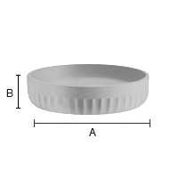 Saippuakuppi Beslagsboden valkoinen BX560