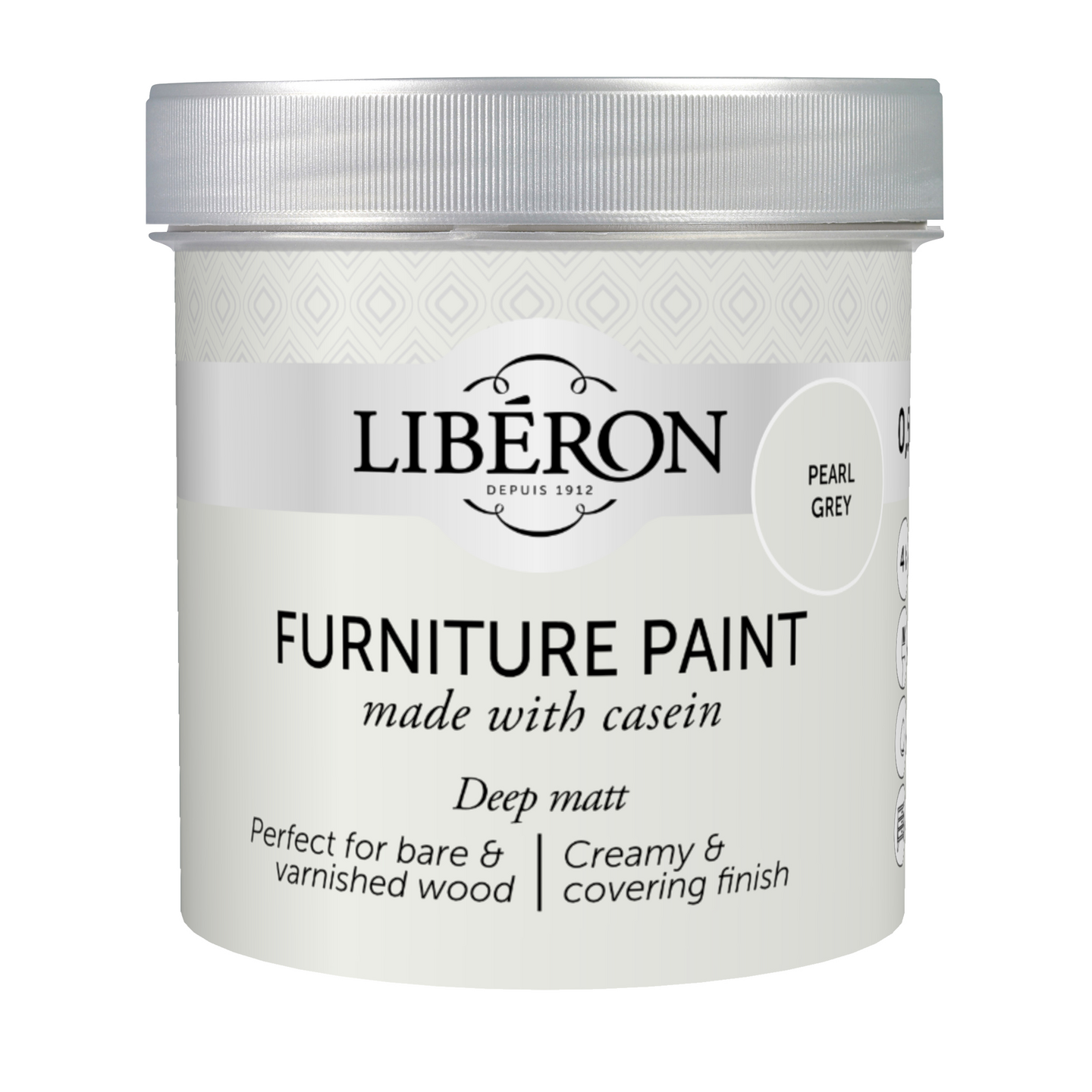 KALUSTEMAALI LIBERON KASEIINI 500ml PEARL GREY