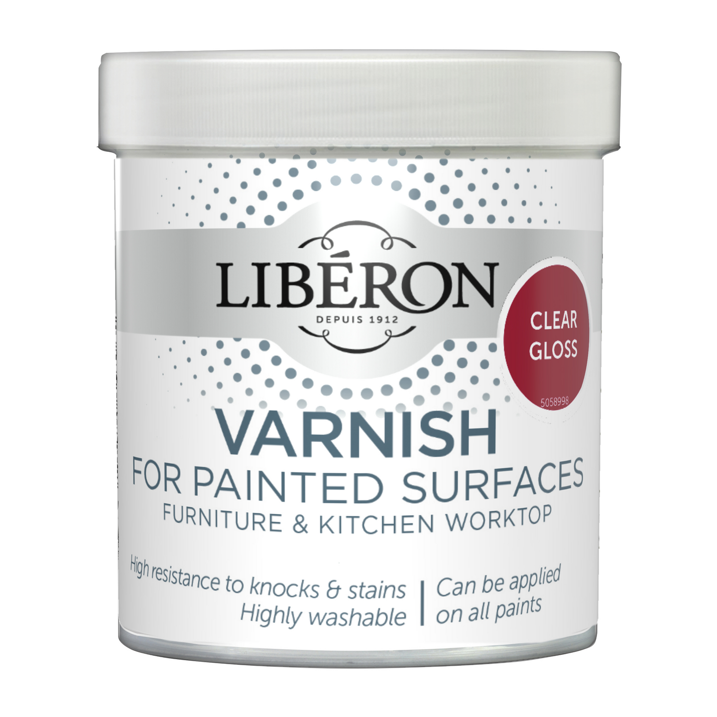 KALUSTELAKKA LIBERON 500ml CLEAR GLOSS