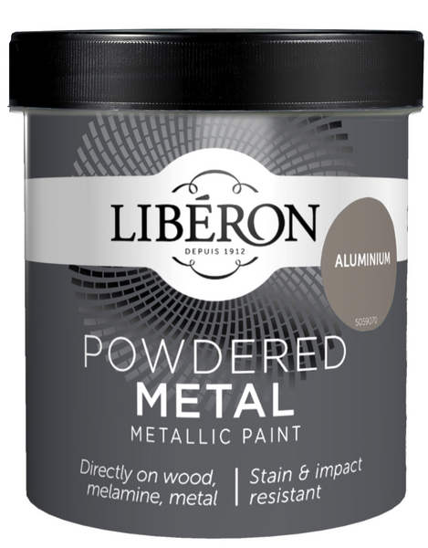 METALLIEFEKTIMAALI LIBERON POWDERED 500ml ALUMINIUM