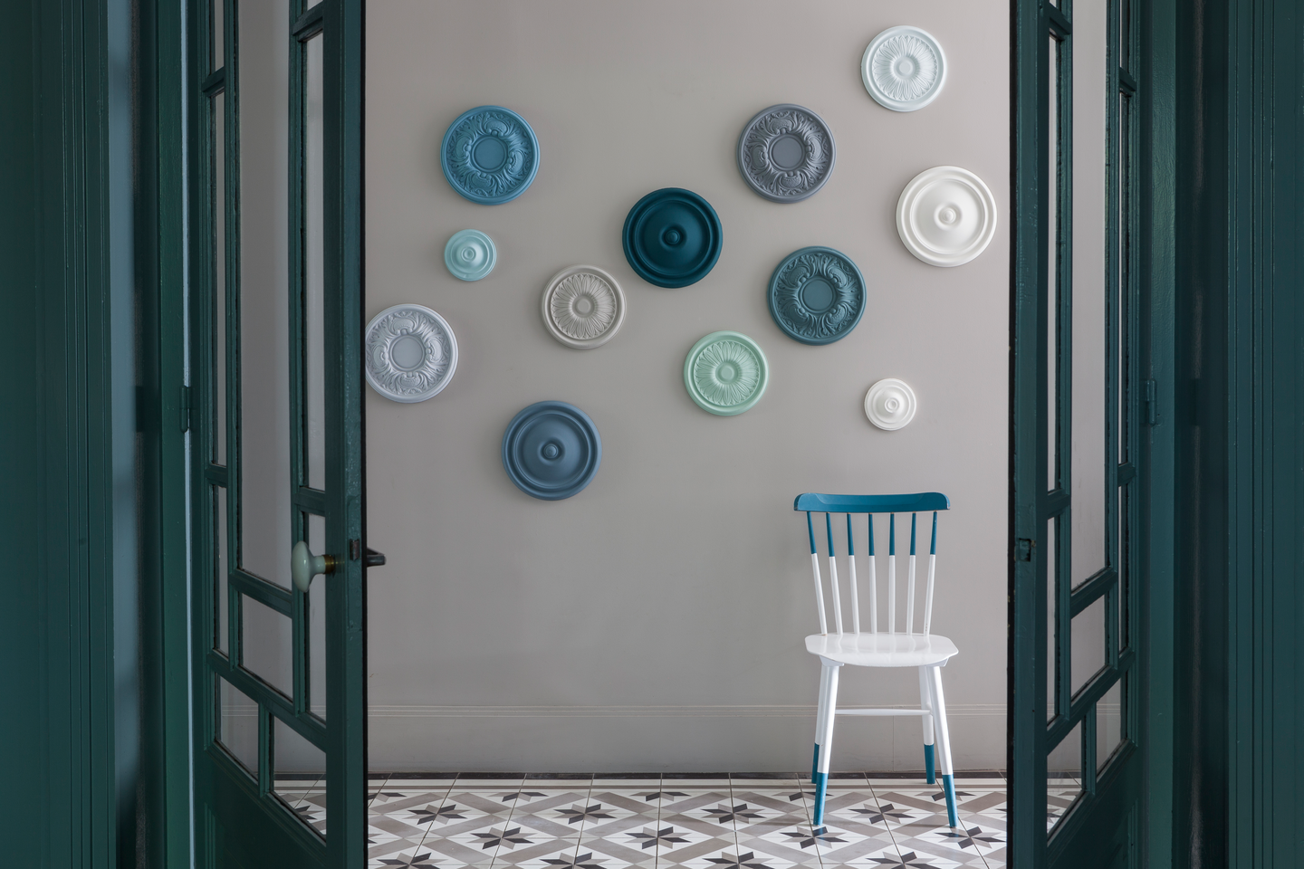 KALUSTEMAALI LIBERON KASEIINI 75ml PEACOCK