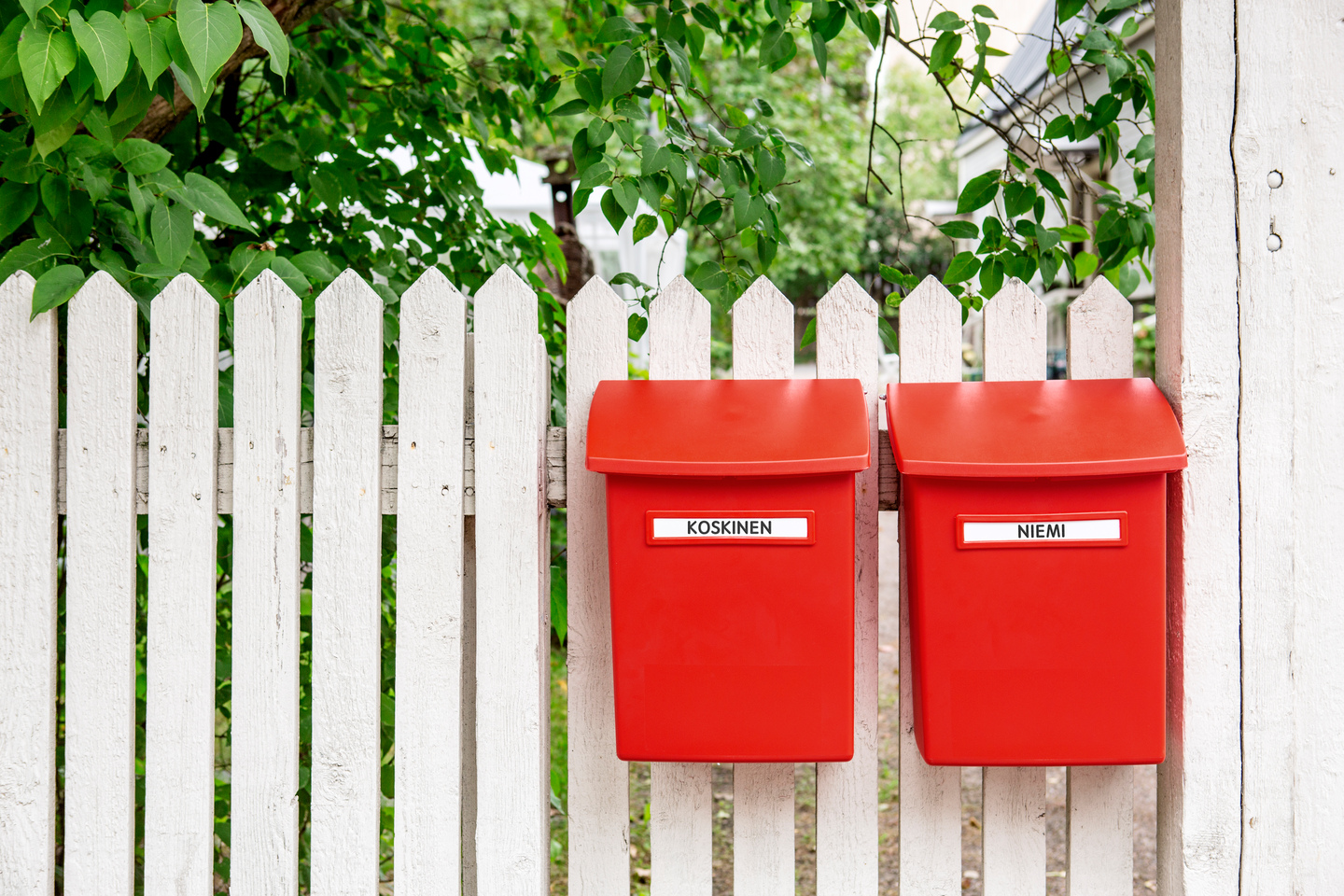 Postilaatikko Orthex punainen ilman välikantta