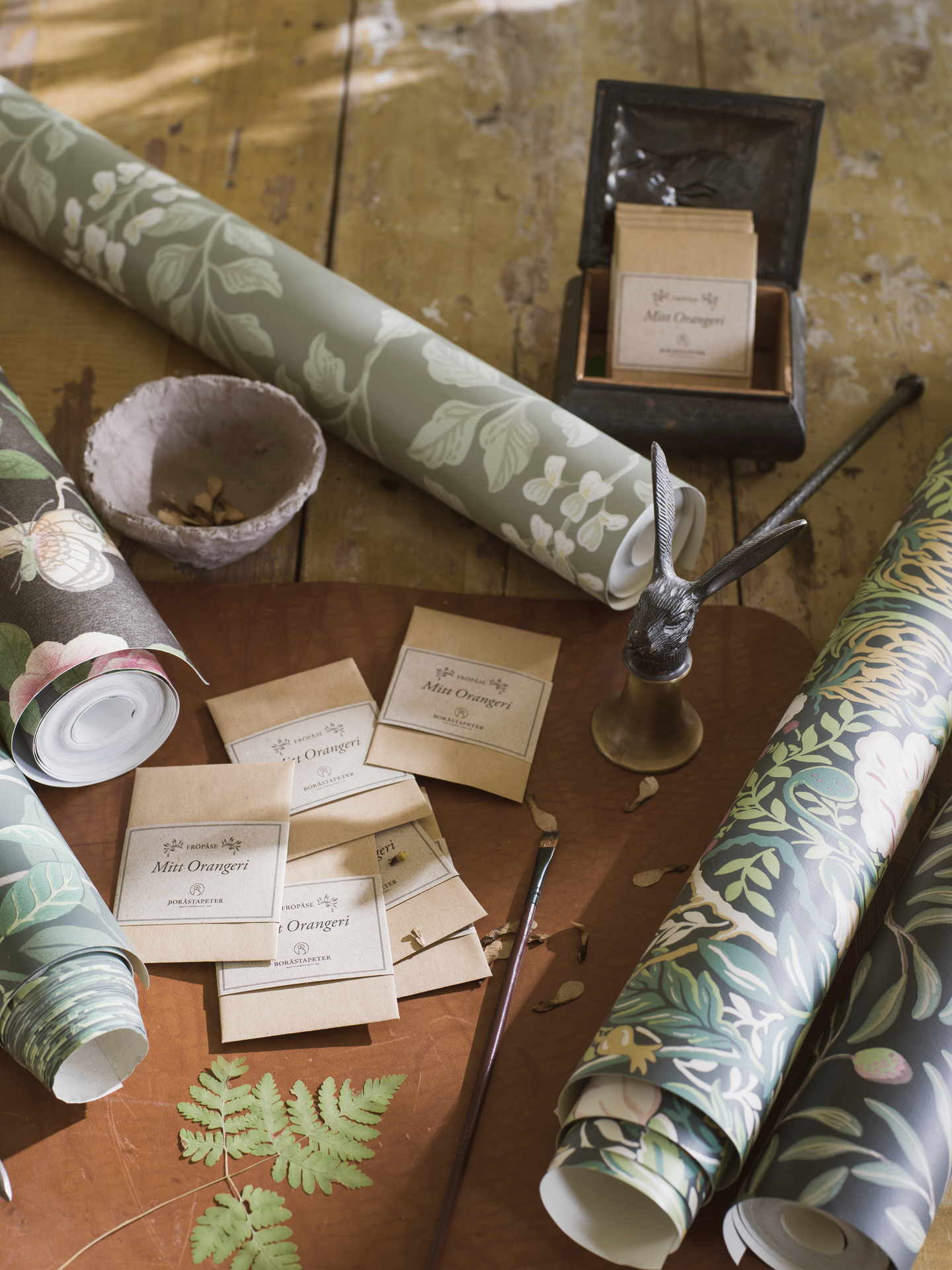 Kuitutapetti Boråstapeter Orangeri 5701 Citronträd 10,05m