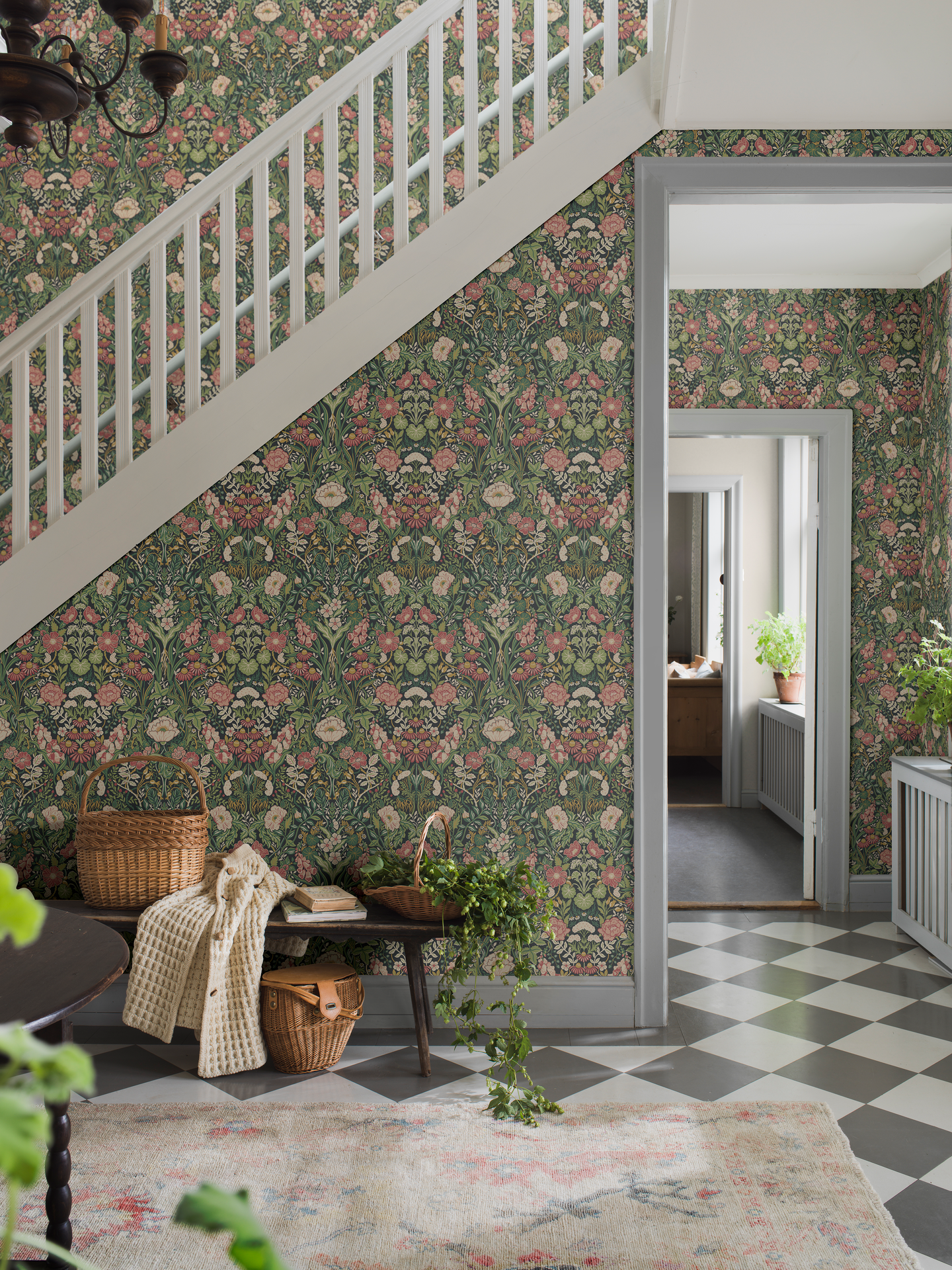 Kuitutapetti Boråstapeter Orangeri 5721 Örtagård 10,05m