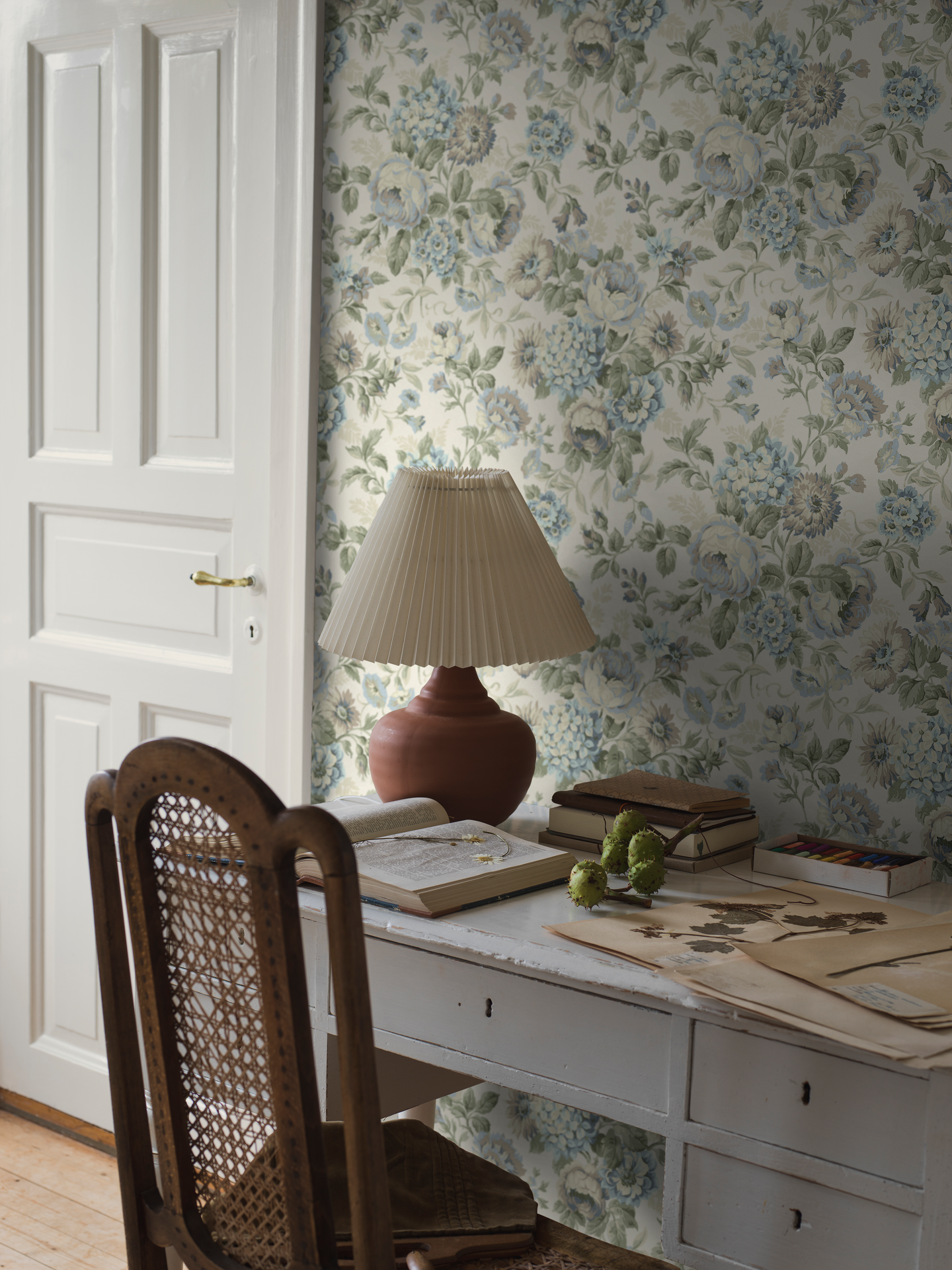 Kuitutapetti Boråstapeter Orangeri 5726 Hortensia 10,05m