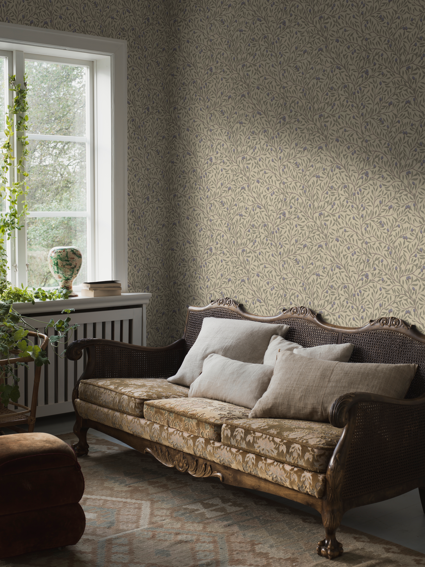 Kuitutapetti Boråstapeter Orangeri 5704 Olivträd 10,05m