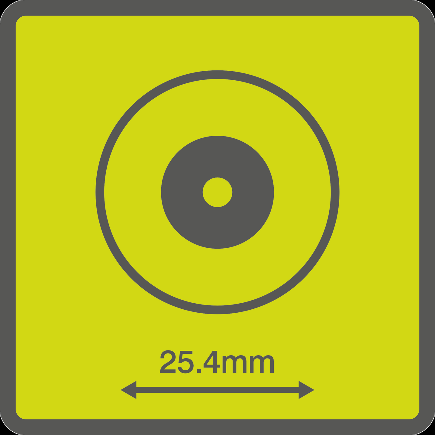 Kiillotuslaikka Ryobi puuvillainen 25,4mm